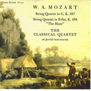 The Classical Quartet on period instruments